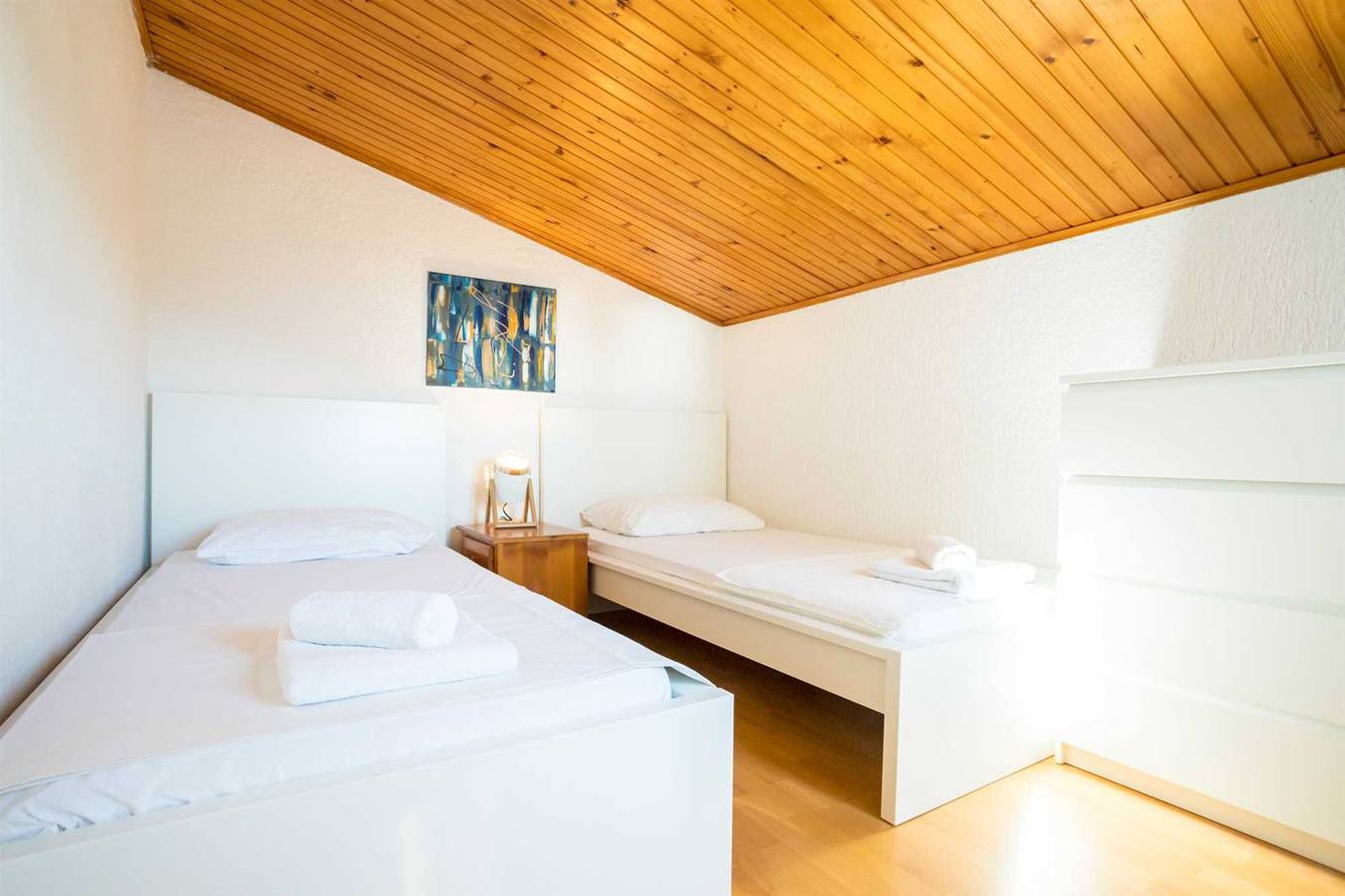 Ganze Wohnung, Apartment Sunset 2 mit Meerblick in Njivice, Krk