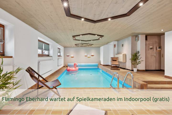 Ferienhaus für 12 Personen, mit Sauna und Garten sowie Pool, kinderfreundlich in Siegsdorf - 4
