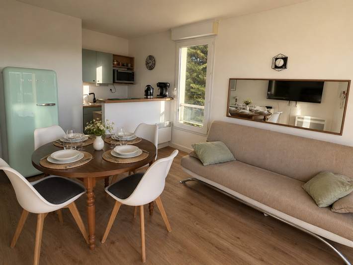 Gîte pour 2 personnes, avec balcon dans Plage des Rochelets - 2