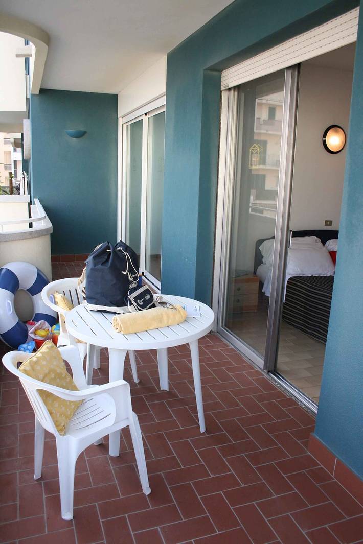 Gîte pour 4 personnes, avec balcon, animaux acceptés à Riccione - 3