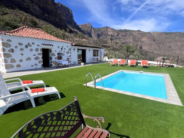 Chalet para 6 personas, con terraza y jardín en San Bartolomé de Tirajana