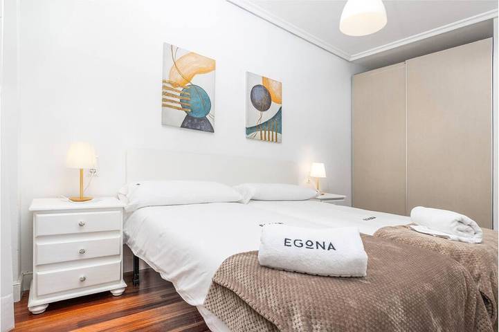 Ganze Wohnung, Apartment Bañeru 3-3 - First line of beach - Zarautz in Zarauzko hondartza (Zarautz), Zarautz