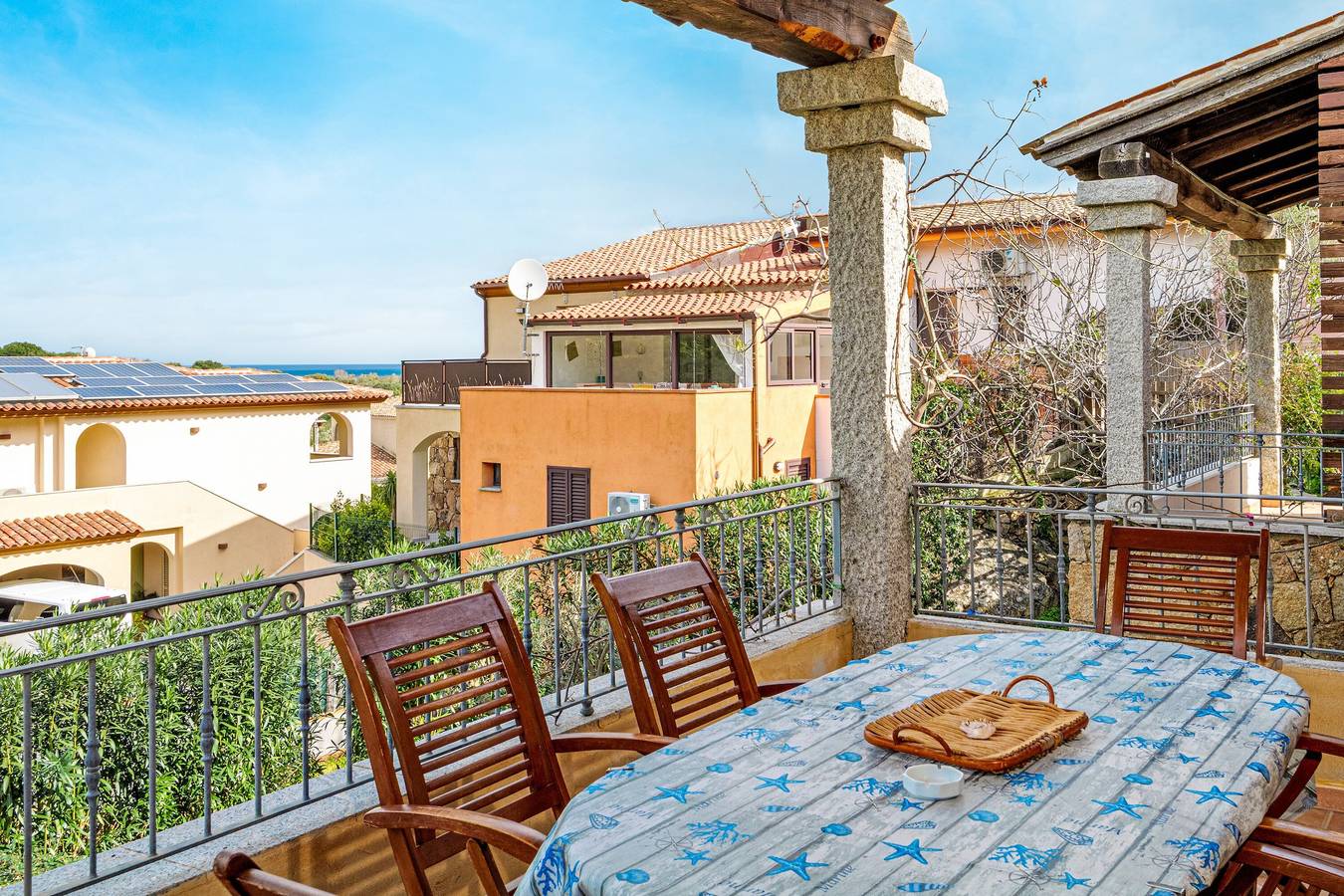 Ferienhaus 'Trilo Stazzu' mit privater Terrasse, Garten und Klimaanlage in San Teodoro, Olbia-Tempio