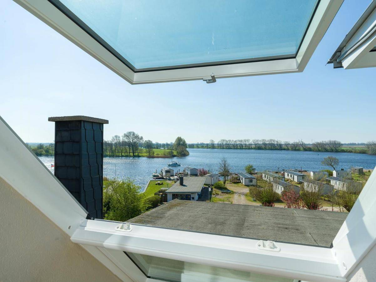 Attic Apartment Forelle With Panoramic River Views in Süderstapel, Eider-Treene-Sorge