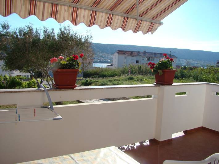 Vakantiewoning voor 2 personen, met balkon/terras, met huisdier op Pag