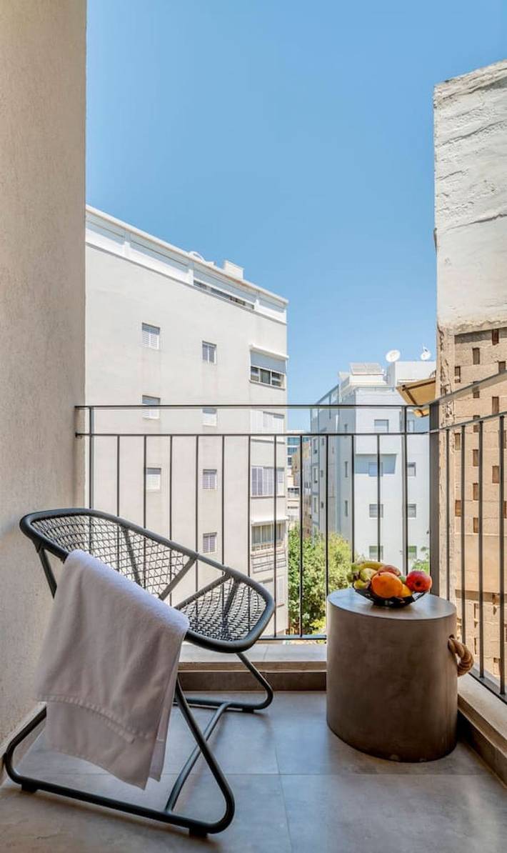 Gîte pour 2 personnes, avec balcon, adapté aux familles à Tel Aviv - 3
