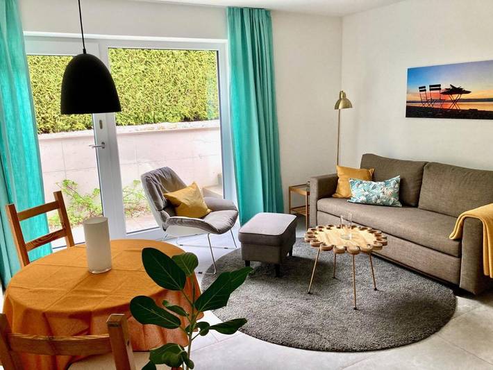 Apartamento de vacaciones para 3 personas, con terraza y jardín - 1