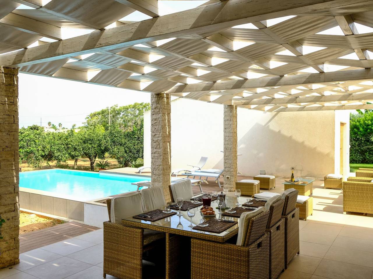 Ferienvilla "Barbara" mit eigenem Pool in Marsala, Province de Trapani