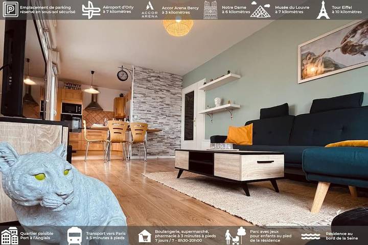Apartamento de vacaciones para 4 personas, con terraza - 1