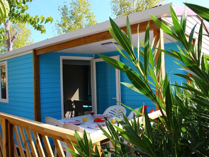 Bungalow für 4 Personen, mit Terrasse und Pool in Frankreich