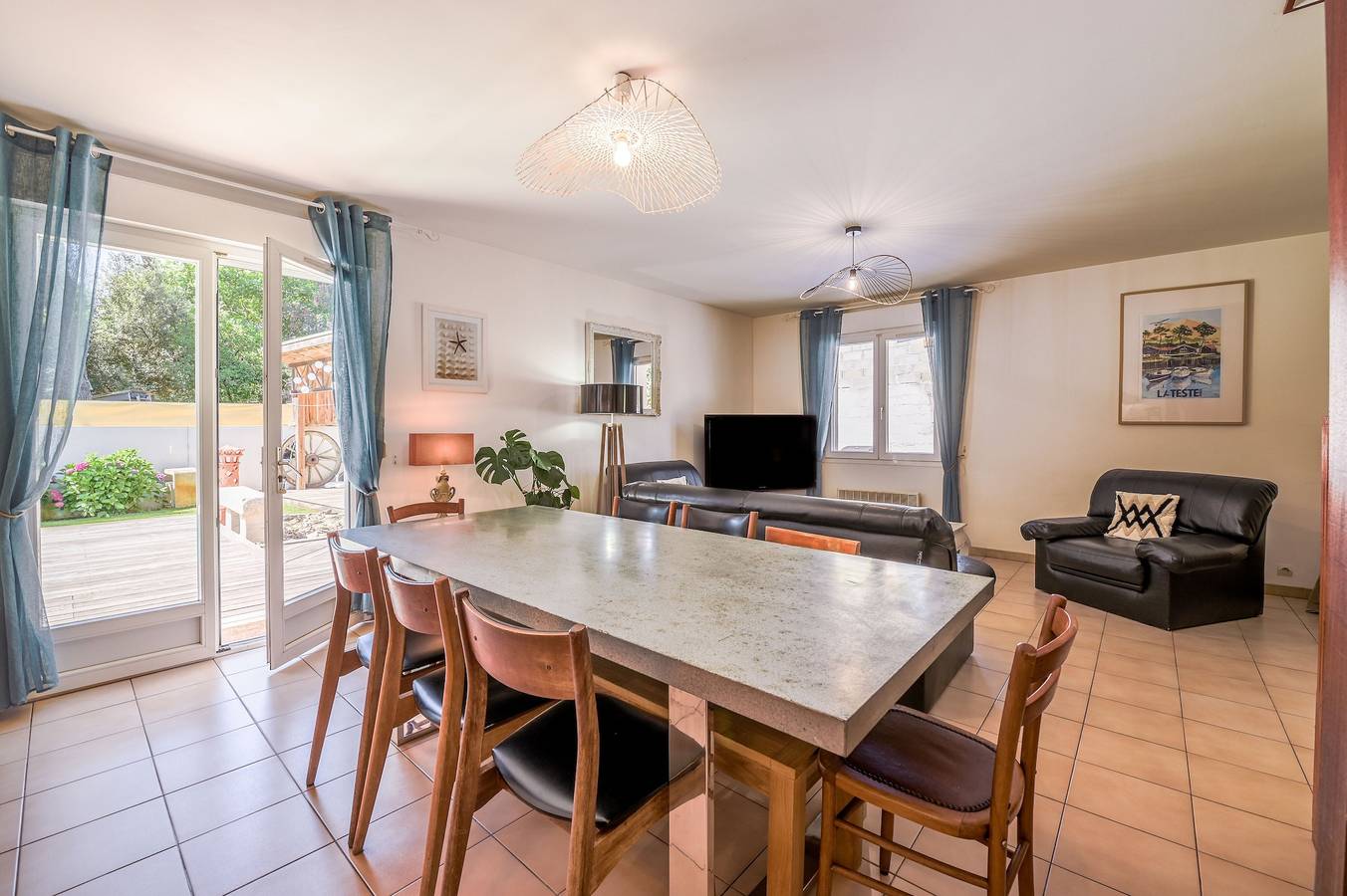 Villa de vacances "Villa Teny La Teste Arcachon" avec piscine, jardin et terrasse in Cazaux, La Teste-de-Buch