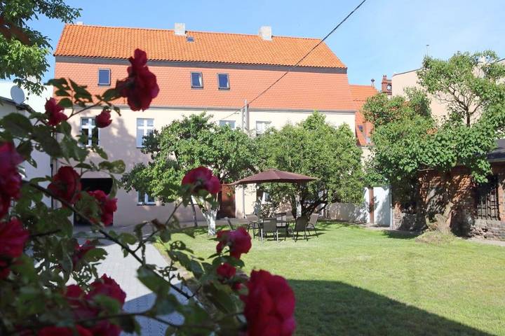 Apartament wakacyjny dla 3 osób, z Ogród i Widok w Chełmno
