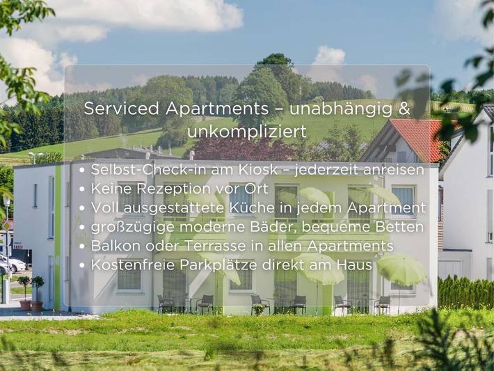 Hotel für 3 Personen, mit Balkon und Terrasse sowie Garten in Amtzell - 2