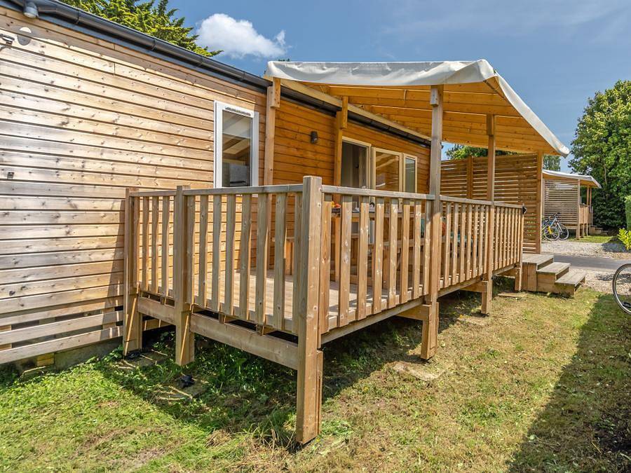 Camping Sea Green Emeraude - Mobilhome 4 personas - Cottage Privilège 2 habitaciones 4/6 pers in Saint-Briac-sur-Mer, Región de Saint-Malo