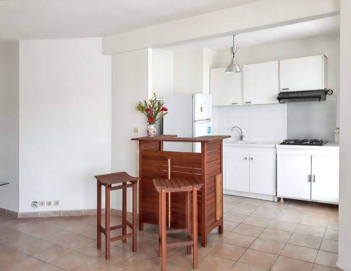 Gîte pour 3 personnes, avec terrasse à Les Abymes - 3