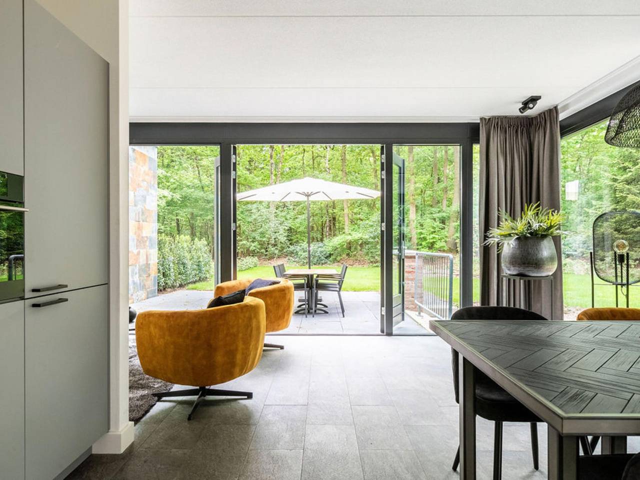 Modern vakantiehuis in bosrijk gebied in Soesterberg, Provincie Utrecht