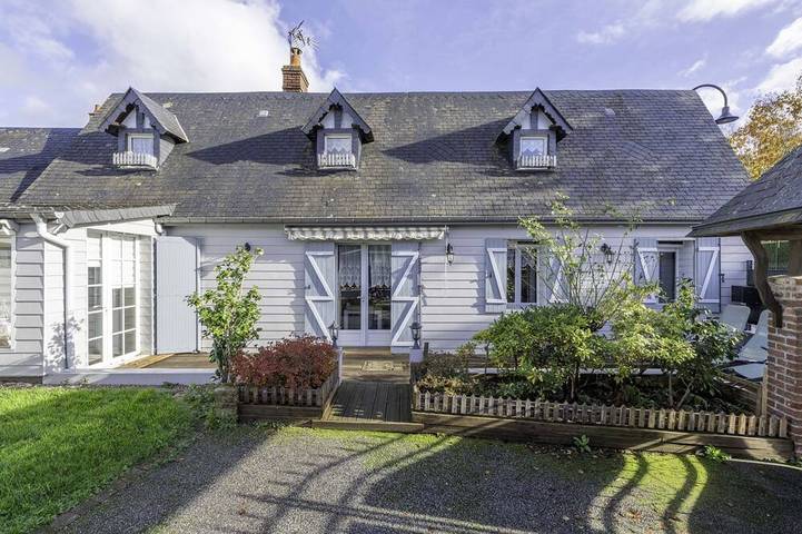 Location de vacances pour 5 personnes, avec terrasse à Saint-Nicolas-d'Aliermont