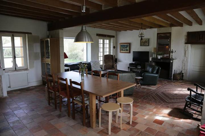 Gîte pour 15 personnes, avec terrasse et jardin à Villentrois - 3