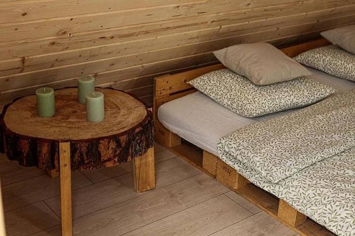 Domek letniskowy dla 2 osób, z taras i widok, zwierzęta dozwolone w Województwo łódzkie