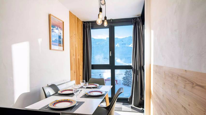 Gîte pour 4 personnes, avec vue dans Office De Tourisme De Val Thorens - 4