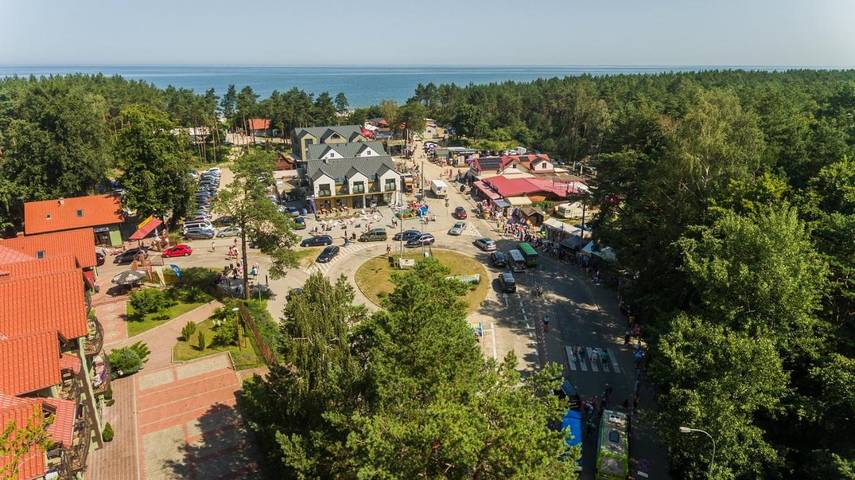 Dom gościnny dla 2 osób, z balkon i widok w Zalew Wiślany