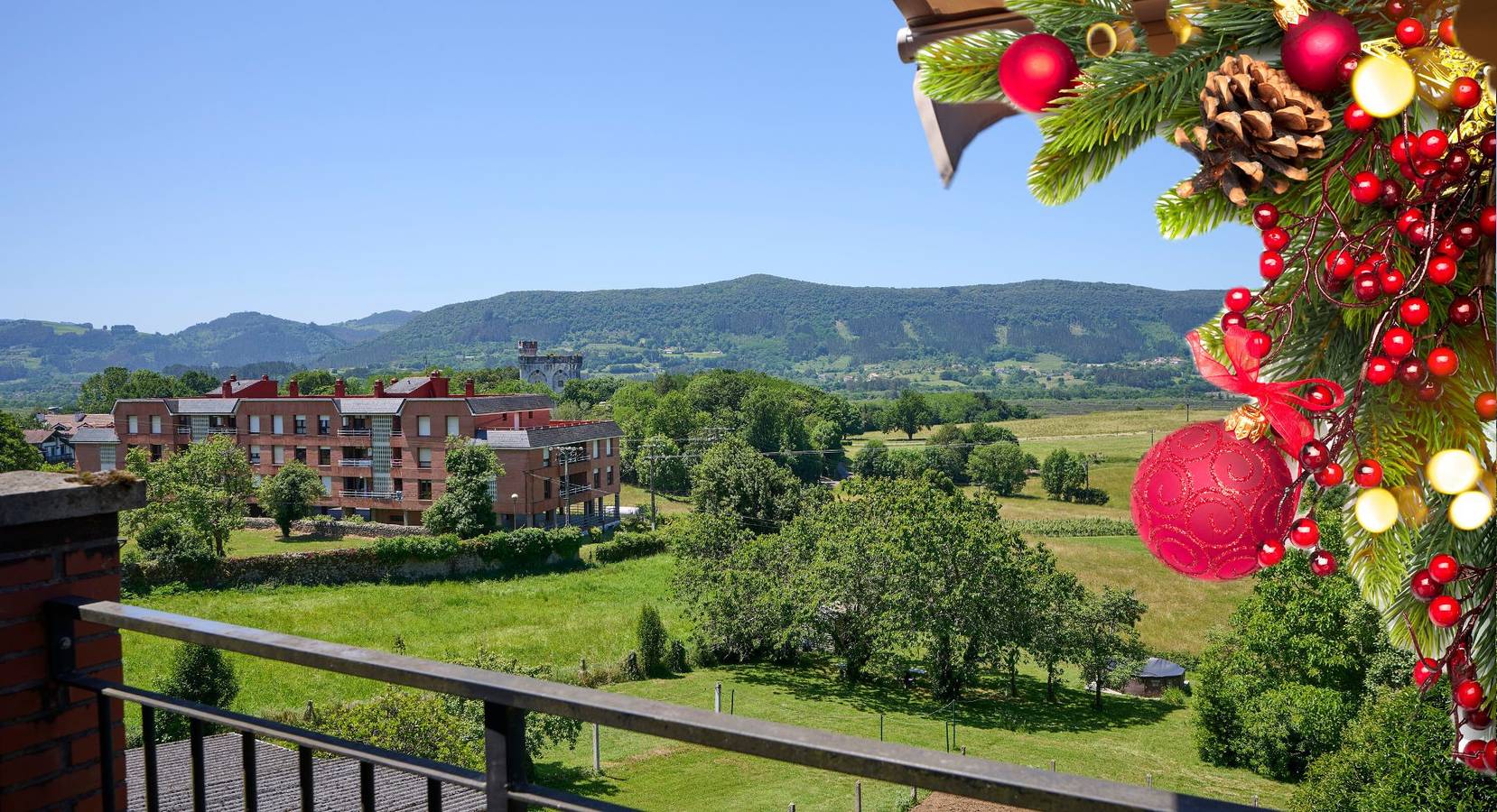 Appartamento intero, Appartamento vacanze per 8 persone con panorama in Gautegiz Arteaga, Riserva della Biosfera di Urdaibai