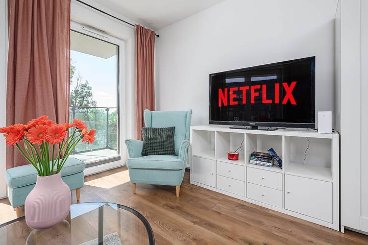 Ganze Wohnung, Luxury apart for family next to Księży Młyn in Łódź, Region Lodz