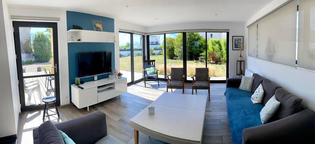 Location de vacances pour 8 personnes, avec jardin à Brignogan-Plages - 2