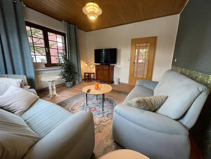 Ferienwohnung für 8 Personen, mit Balkon und Terrasse sowie Garten und Ausblick in Ibbenbüren - 3