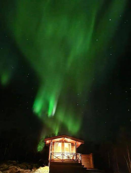 Ferienhaus für 8 Personen, mit Balkon und Whirlpool sowie Terrasse und Ausblick in Senja - 4