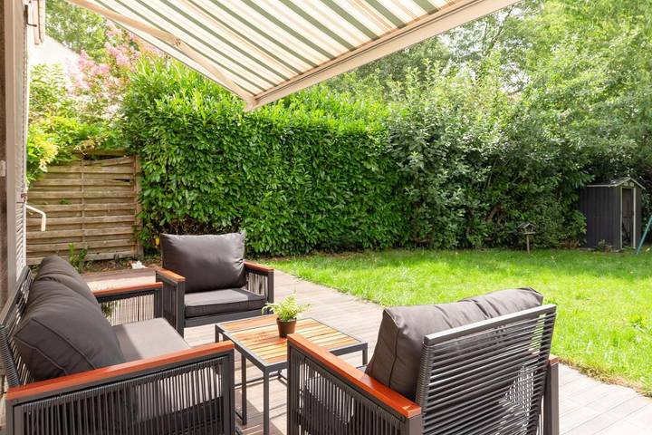 Maison de vacances pour 8 personnes, avec Balcon et Terrasse ainsi que Jardin et Vue