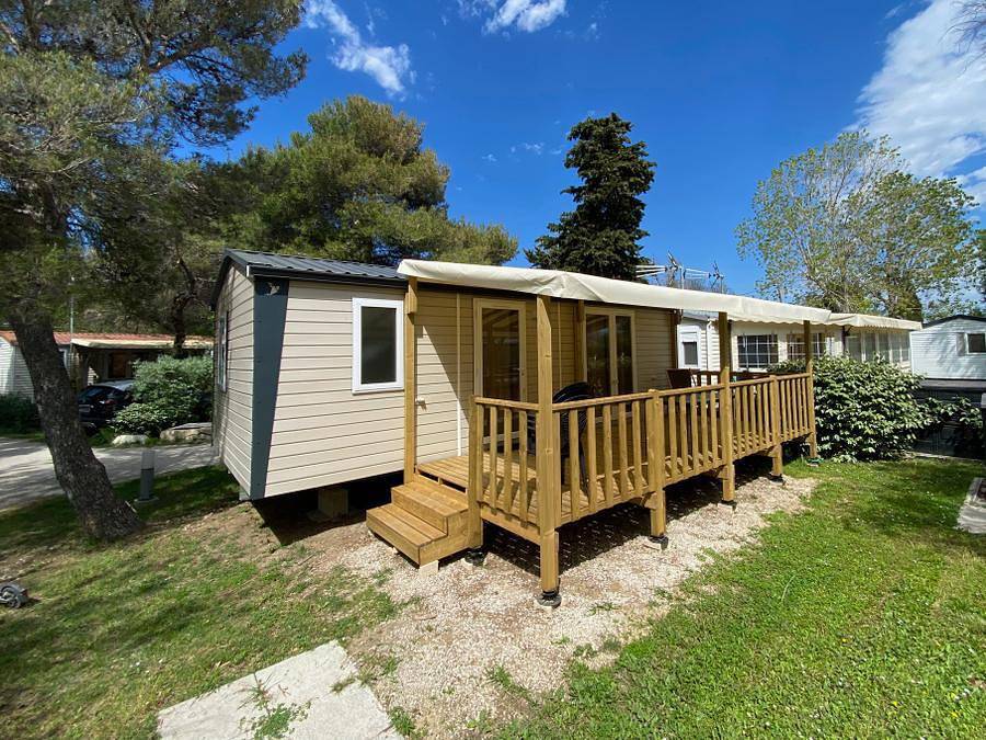 Camping de l'Arnel - Mobilhome 4 personas - Nido N°85 - 2 hab. in Villeneuve-lès-Maguelone, Côte d'Améthyste