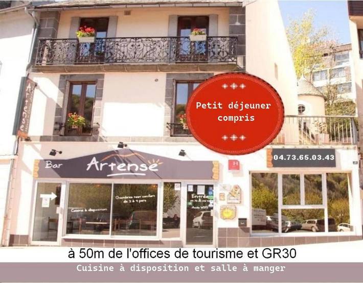 Hôtel pour 2 personnes, avec terrasse