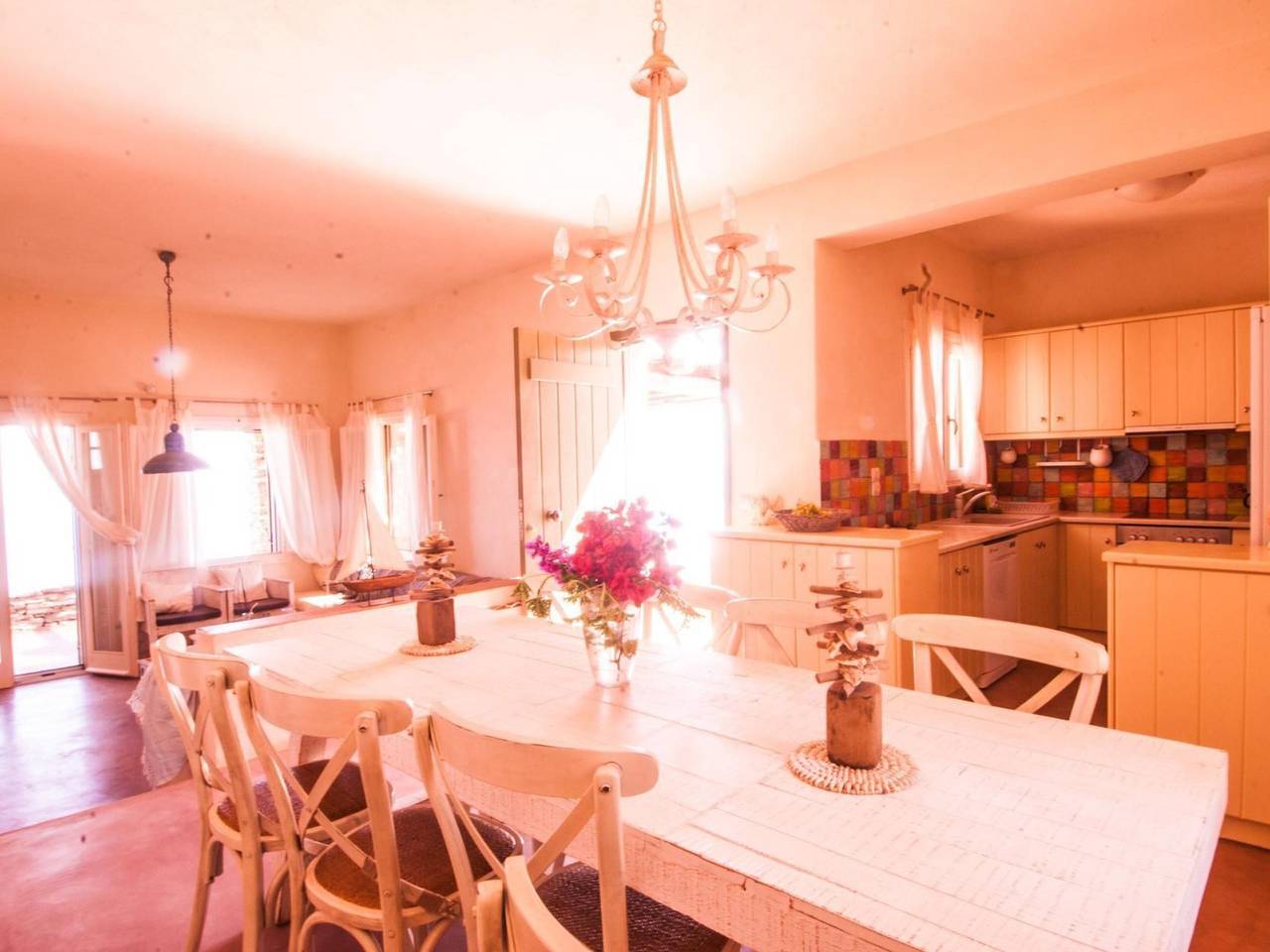 Ferienvilla "Als Marmarei" mit Infinity-Pool in Kea