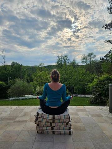 Gîte pour 11 personnes, avec piscine ainsi que terrasse et vue à Bagneaux-sur-Loing