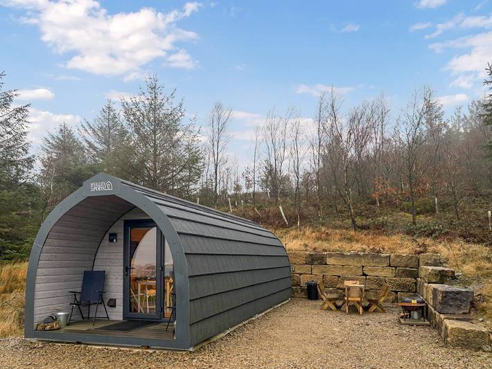 Glamping for 4 people, with Garden in Yorkshire Dales National Park