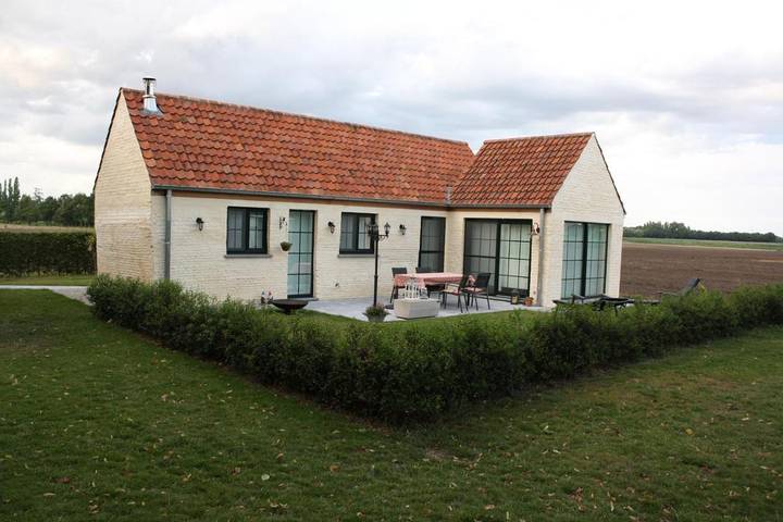 Ferienhaus für 4 Personen, mit Terrasse und Garten sowie Ausblick in Damme (Belgien)