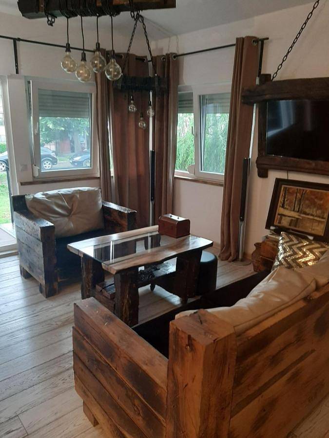 Appartement de vacances pour 4 personnes, avec jardin et vue