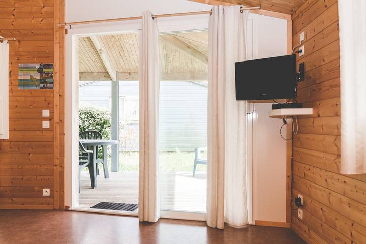 Chalet pour 2 personnes avec balcon/terrasse in Saint-Denis-d'Oléron, Côte de Beauté