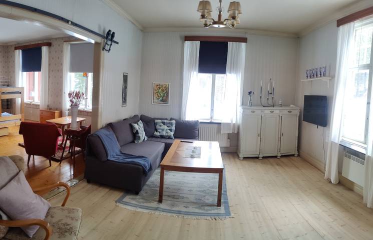 Ferienhaus für 13 Personen, mit Balkon/Terrasse und Garten sowie Ausblick in Nordschweden - 4