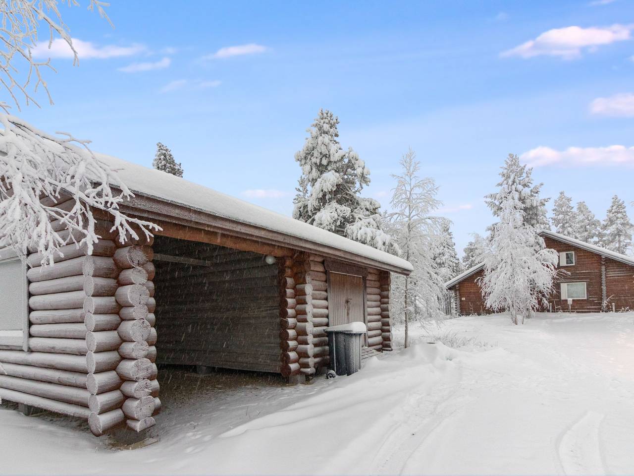 Salvostie 13, hetta in Lappland