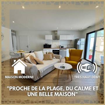 Gîte pour 4 personnes, avec terrasse dans La Terrière