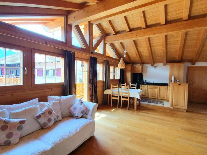 Gîte pour 4 personnes, avec vue et terrasse à Saint-Martin (Suisse) - 3