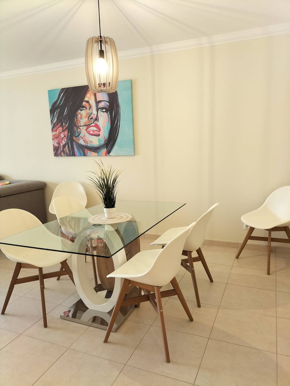 Ganze Wohnung, T2 Infante 101 A/C Moderno Wi-Fi Garagem 50M Praia in Cavacos, Quarteira