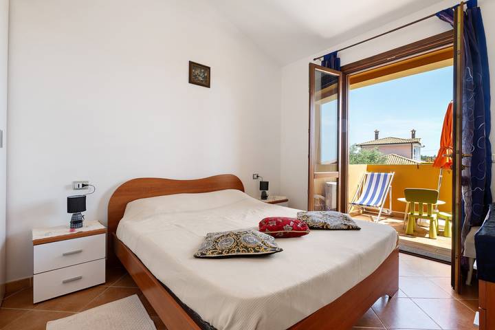 Maison de vacances « La Pavoncella » avec vue sur mer, Wi-Fi et climatisation in Is Lais, Masainas