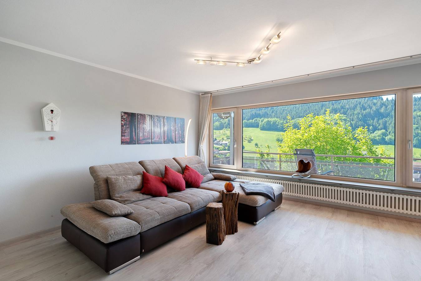 Ganze Wohnung, Ferienwohnung 'Kuckuckslockennest' mit Bergblick, privater Terrasse und Wi-Fi in Seebach (Ortenaukreis), Mittlerer Schwarzwald