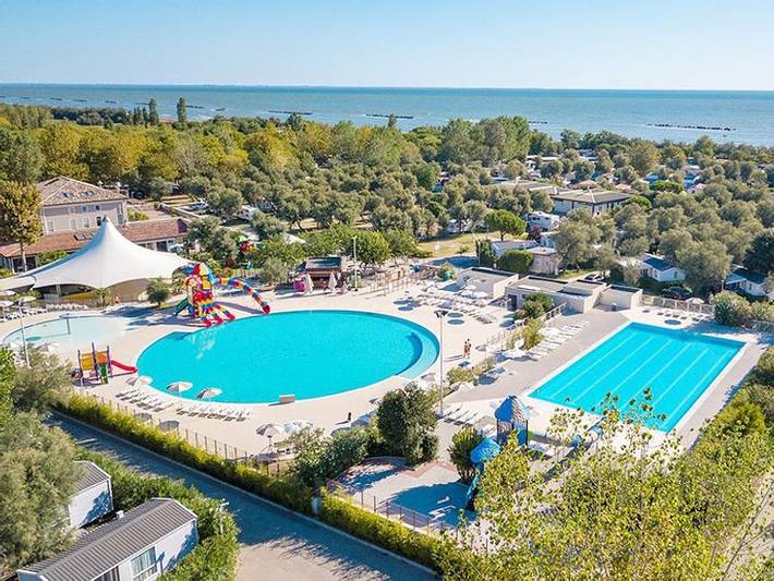 Camping für 4 Personen, mit Kinderpool in Emilia-Romagna
