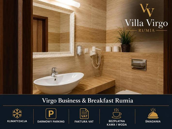 Bed & breakfast dla 2 osób, z ogród i widok, zwierzęta dozwolone w Rumia