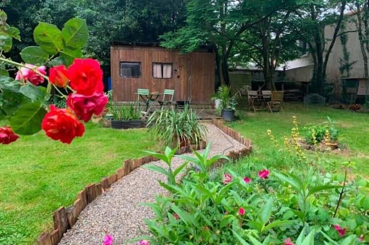 Cabane insolite \"scandinave\" in Corcoué-sur-Logne, Région de Nantes