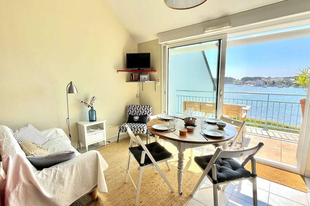 Ganze Wohnung, Etel - Duplex apt 2 rooms - 53 sqm - Sea view in Étel, Côte des Mégalithes